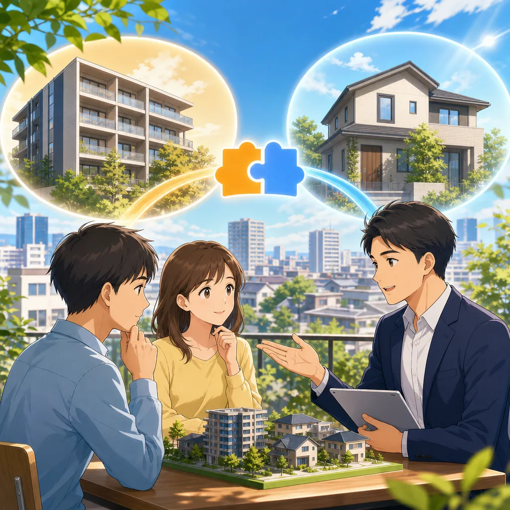 迷う不動産売却に寄り添う仲介・買取サポート